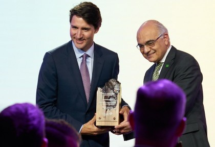 Leadership Award: PM Justin Trudeau